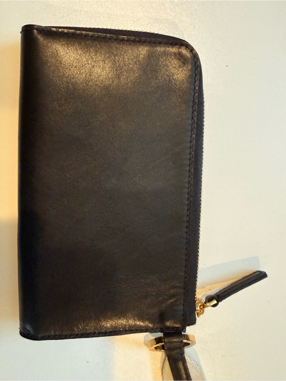 Madewell Essential Zip Clutch Black NWT - Picture 4 of 9